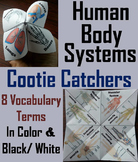 The Human Body Systems Activity (Cootie Catcher Foldable A