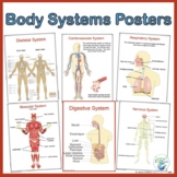 Human Body Systems 41 Posters Set