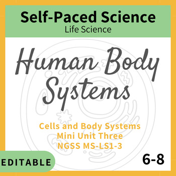 Preview of Human Body Systems  - A Complete Mini Unit for MS-LS1-3