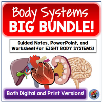 Human Body Systems BIG Bundle! by It's Not Magic It's Science | TPT