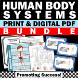 Human Body Systems Project Worksheets 5th Grade Science In