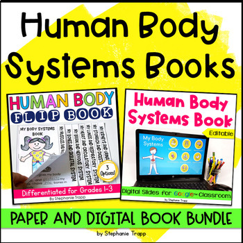 Preview of Human Body Systems Book Bundle