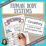Human Body Systems Bundle Notes, Slideshow, Concept Map, &