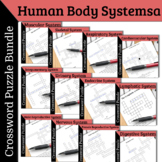 Human Body Systems Bundle of Crossword Puzzles