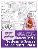 Human Body Systems CKLA 3rd Gr Unit 3 Supplement Pack UPDATED
