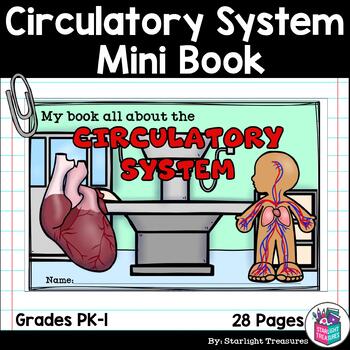Preview of Human Body Systems: Circulatory System Mini Book for Early Readers