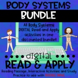 Human Body Systems DIGITAL Read and Apply BUNDLE