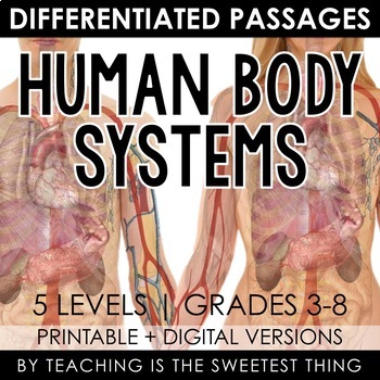Preview of Human Body Systems: Passages - Distance Learning Compatible