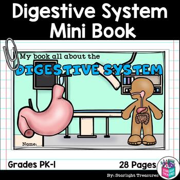 Preview of Human Body Systems: Digestive System Mini Book for Early Readers