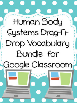 Preview of Human Body Systems Drag-n-Drop Vocabulary (Bundle Product)