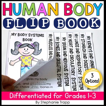 Preview of Human Body Systems Flip Book