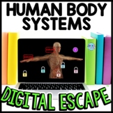 Human Body Systems Interactive DIGITAL Escape Room Reading
