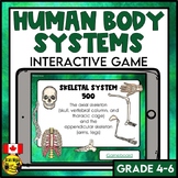 Human Body Systems | Interactive Review Game | Google Slides