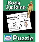Human Body Systems Matching Puzzle Game