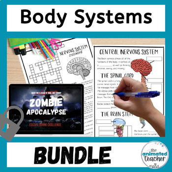 Preview of Human Body Systems Middle School Biology Ultimate Bundle