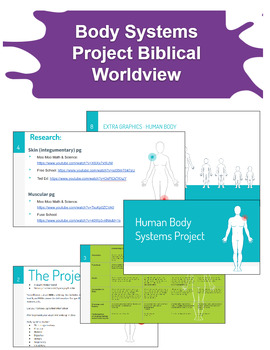 Preview of Human Body Systems Project Biblical Worldview