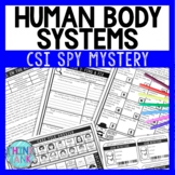 Human Body Systems Reading Comprehension CSI Spy Mystery - Close Reading