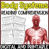 Human Body Systems Reading Comprehension Passages and Ques