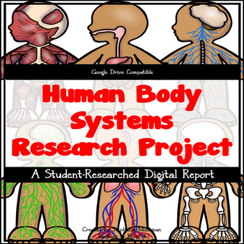 Preview of Human Body Systems Research Project 
