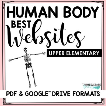 Preview of Human Body Systems Research Websites FREE