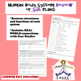 Human Body Systems Review or Sub Plans