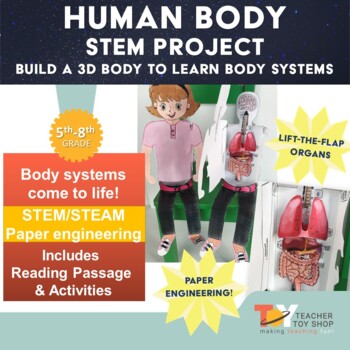 Preview of Human Body Systems STEM Project