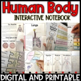 Human Body Systems Science Interactive Notebook Print & Di