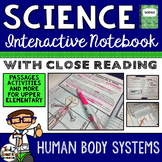 Human Body Systems - Science Interactive Notebook with Clo