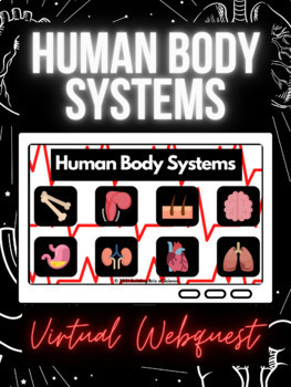 Preview of Human Body Systems Self-Guided Webquest