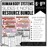 Human Body Systems Slides and Notes Bundle