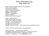 Human Body Systems Song