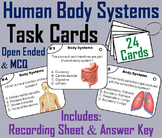 Human Body Systems Task Cards Activity (Anatomy & Physiology)
