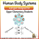 Human Body Systems Tic Tac Toe Differentiated Learning Plan
