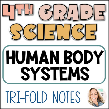 Preview of Human Body Systems Tri-fold Notes
