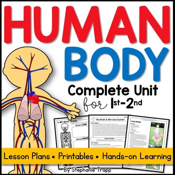 Preview of Human Body Unit for First and Second Grade