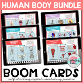 Human Body Systems Vocabulary Activities Boom Cards Bundle