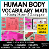 Human Body Systems Vocabulary Activities Printable w Googl