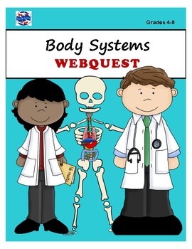 Preview of Human Body Systems WEBQUEST