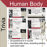 Human Body Trivia Game for Middle School