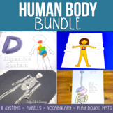Human Body Worksheets Bundle