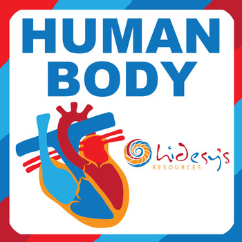 Preview of Human Body Worksheets and Unit for Young Students