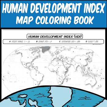 Preview of Human Development Index **Coloring Map Series** Human Geography