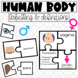 Human Development & Sexual Health - Body Parts Puzzle for 
