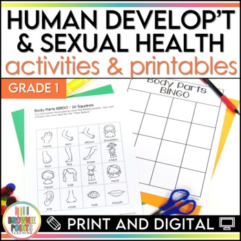 Preview of Human Development and Sexual Health - Grade 1 Ontario