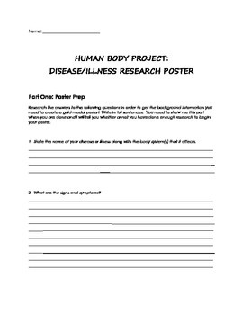 Preview of Human Disease/Illness Research Poster