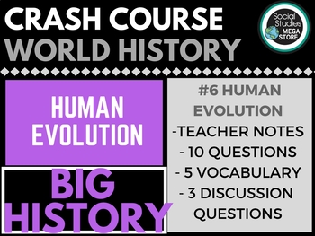 Preview of Human Evolution: Crash Course Big History #6