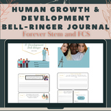 Human Growth and Development Bell Ringer/Warm-up Journal E