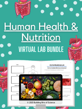 Preview of Human Health & Nutrition Virtual Lab Bundle