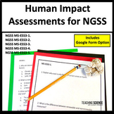 Human Impact Science Assessments and  NGSS Test Prep
