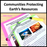 Human Impact on the Environment Activity Communities Using